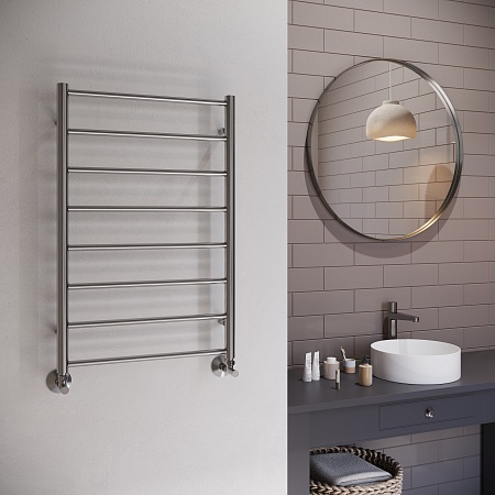 Аврора П8 500х800 Полотенцесушитель TERMINUS Оружейная сталь Озёрск - фото 3