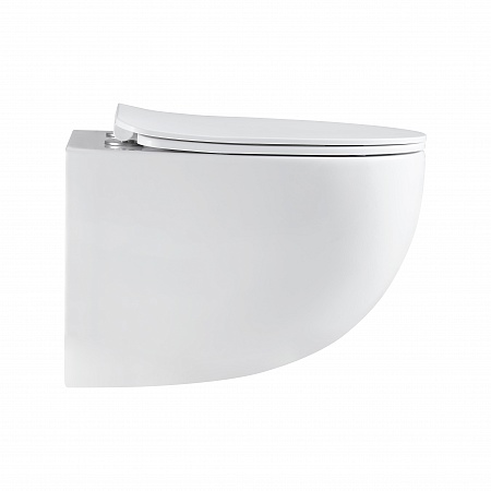 Подвесной унитаз безободковый Terminus Енисей Monolit 560х390 белый Озёрск - фото 4