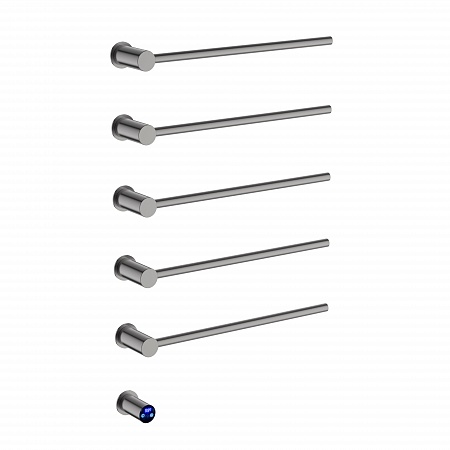 Аккорд П5 500х800 электро Полотенцесушитель TERMINUS Оружейная сталь Озёрск - фото 1