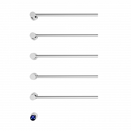 Аккорд П5 500х800 электро Полотенцесушитель TERMINUS Нержавеющая сталь Озёрск - фото 2