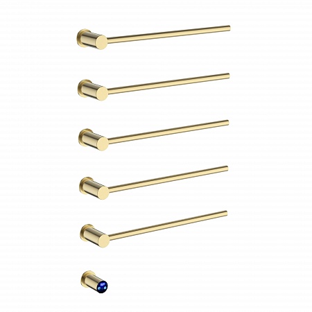 Аккорд П5 500х800 электро Полотенцесушитель TERMINUS Брашированное золото Озёрск - фото 1