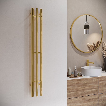 Стойка электро TRES круг1200 TERMINUS Золото Озёрск - фото 3