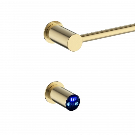 Аккорд П5 500х800 электро Полотенцесушитель TERMINUS Брашированное золото Озёрск - фото 3