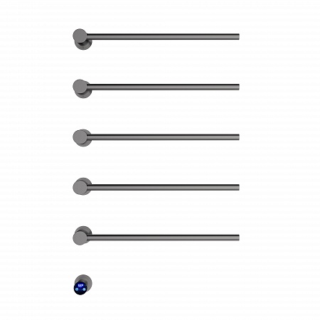 Аккорд П5 500х800 электро Полотенцесушитель TERMINUS Оружейная сталь Озёрск - фото 2