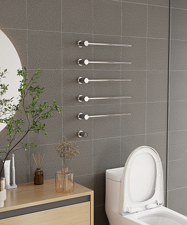 Аккорд П5 500х800 электро Полотенцесушитель TERMINUS Нержавеющая сталь Озёрск - фото 5